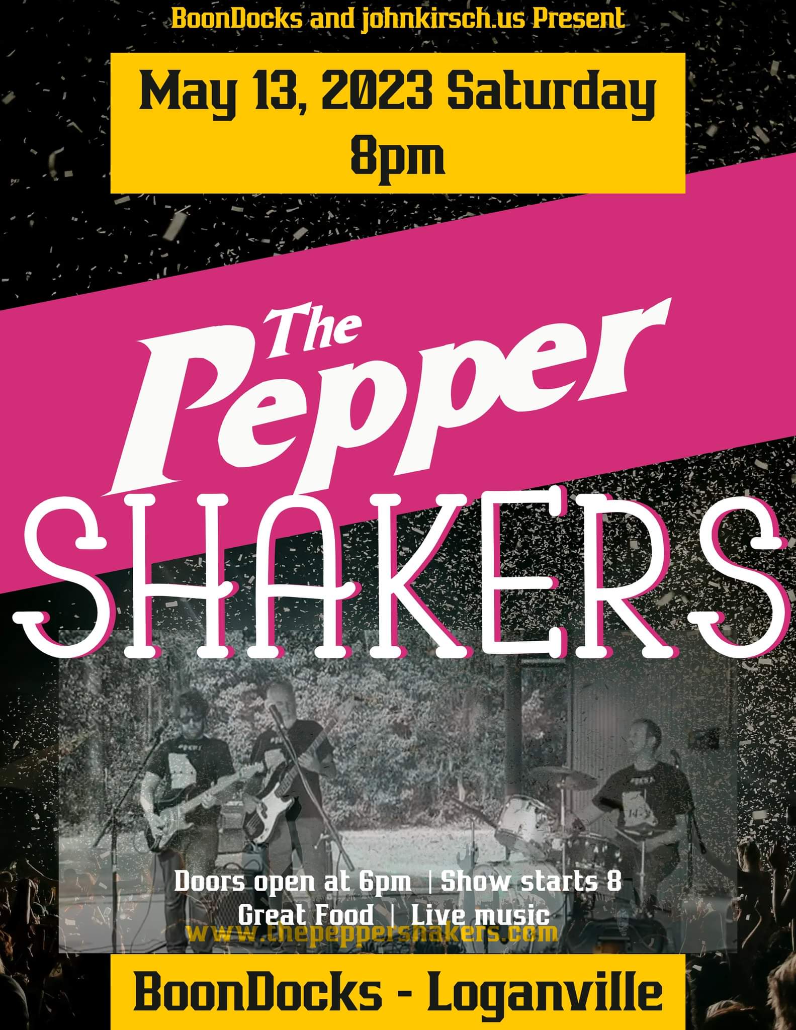 Covington Rock Band Flyer